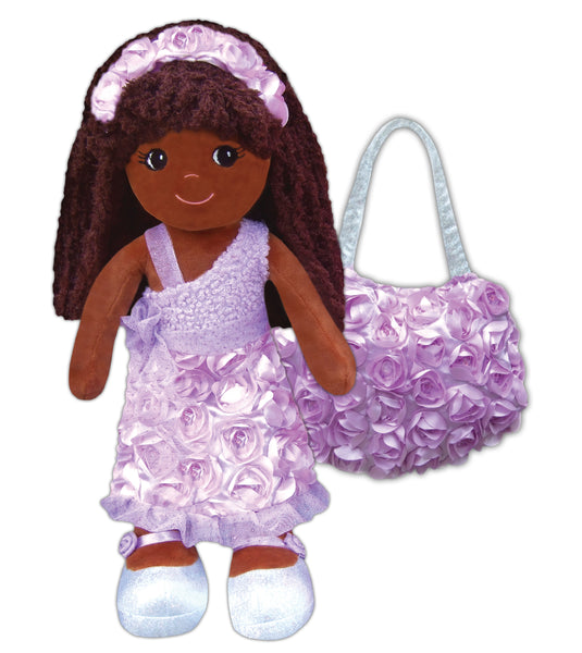 Emme Roses & Sparkles Doll & Purse set - sale!