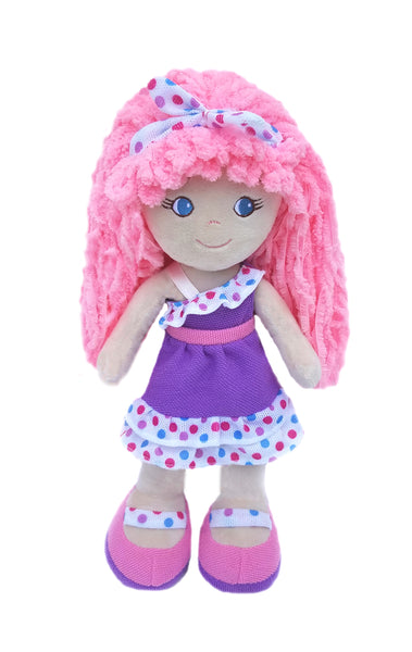 Leila Purple Ruffles Baby Doll
