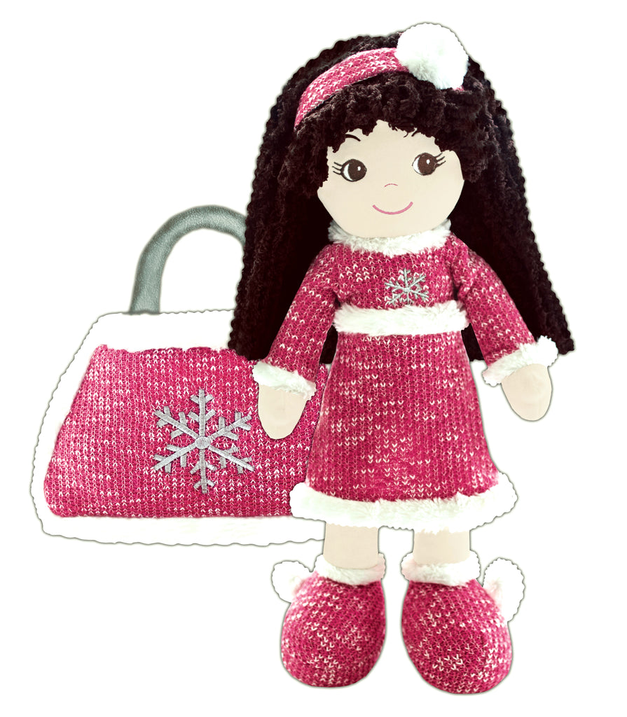 Jessica Snowflake Toddler Doll & Purse Set - SALE!