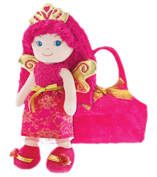 Leila Fairy Princess Doll with bag- sale